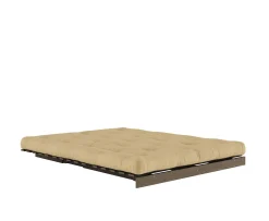 Karup Design Roots Bäddsoffa Brun/Wheat Beige 160cm