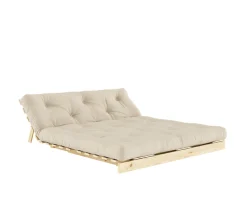 Karup Design Roots Bäddsoffa Natur/Beige 160cm
