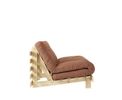 Karup Design Roots Bäddsoffa Natur/Clay Brown 140cm