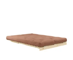 Karup Design Roots Bäddsoffa Natur/Clay Brown 140cm