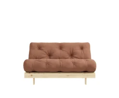 Karup Design Roots Bäddsoffa Natur/Clay Brown 140cm