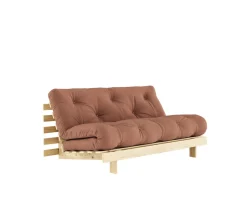 Karup Design Roots Bäddsoffa Natur/Clay Brown 160cm