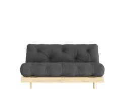 Karup Design Roots Bäddsoffa Natur/Dark Grey 160cm