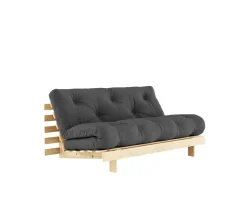 Karup Design Roots Bäddsoffa Natur/Dark Grey 160cm