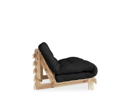 Karup Design Roots Bäddsoffa Natur/Dark Grey 140cm