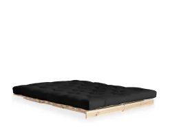 Karup Design Roots Bäddsoffa Natur/Dark Grey 140cm