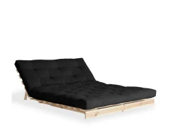 Karup Design Roots Bäddsoffa Natur/Dark Grey 140cm