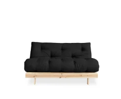 Karup Design Roots Bäddsoffa Natur/Dark Grey 140cm