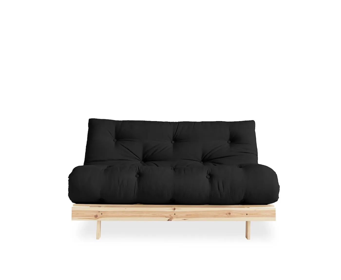 Karup Design Roots Bäddsoffa Natur/Dark Grey 140cm