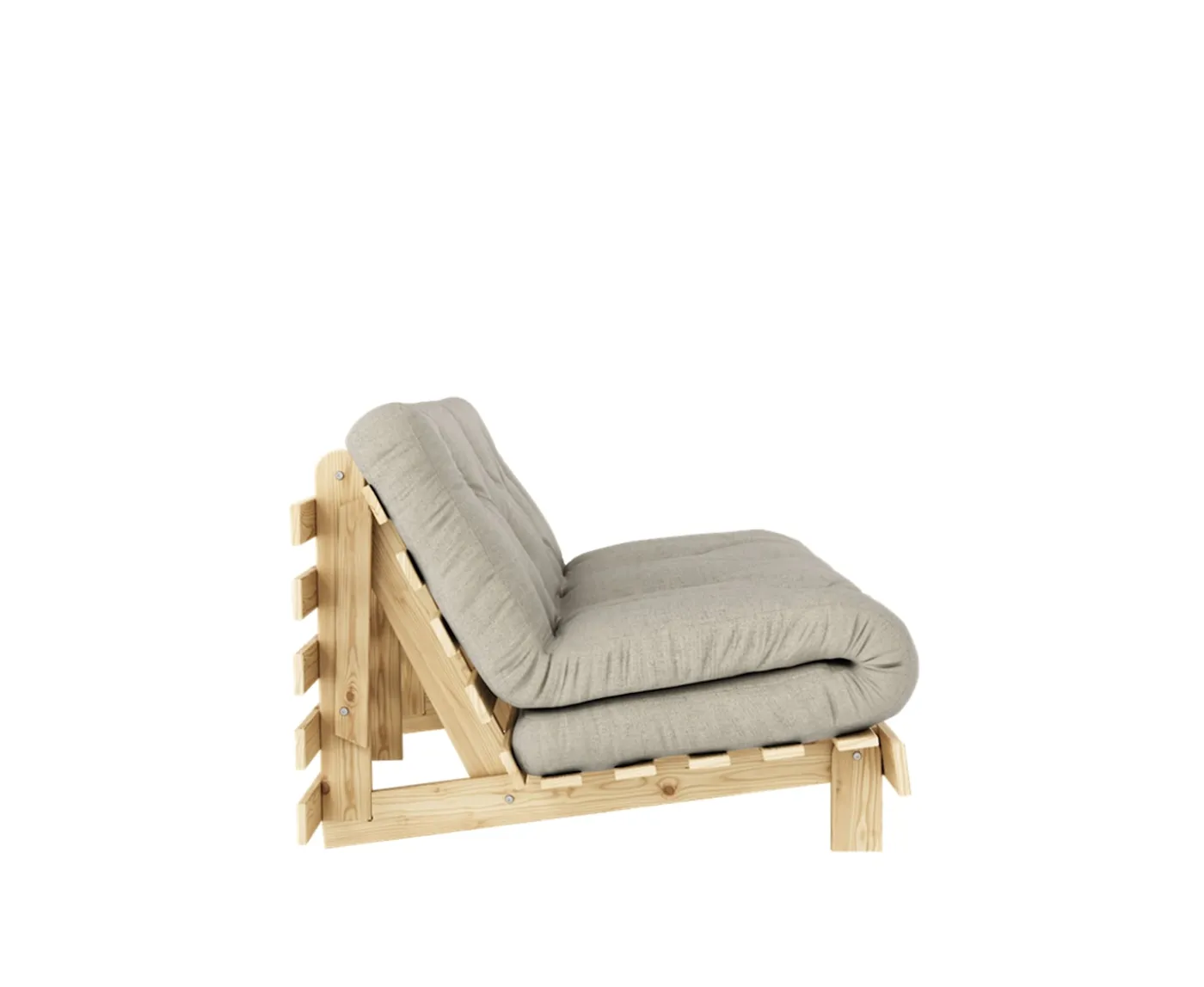 Karup Design Roots Bäddsoffa Natur/Linen 160cm