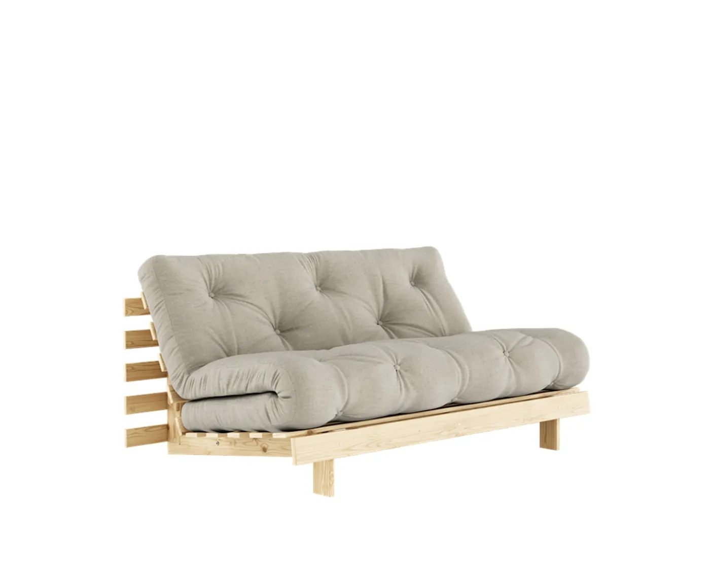 Karup Design Roots Bäddsoffa Natur/Linen 160cm