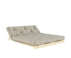 Karup Design Roots Bäddsoffa Natur/Linen 160cm