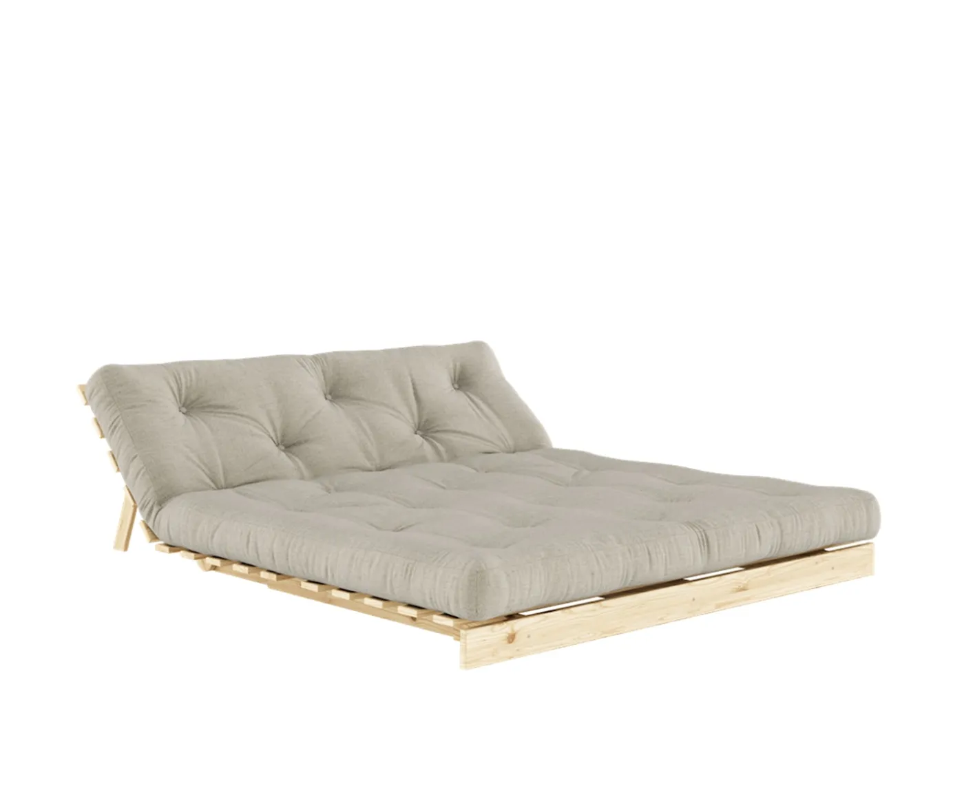 Karup Design Roots Bäddsoffa Natur/Linen 160cm