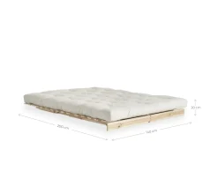 Karup Design Roots Bäddsoffa Natur/Linen 140cm
