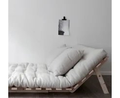 Karup Design Roots Bäddsoffa Natur/Linen 140cm