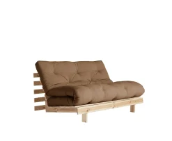 Karup Design Roots Bäddsoffa Natur/Mocca 140cm