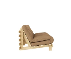 Karup Design Roots Bäddsoffa Natur/Mocca 160cm