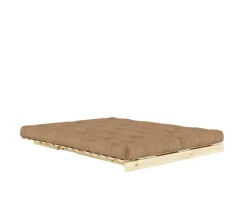 Karup Design Roots Bäddsoffa Natur/Mocca 160cm