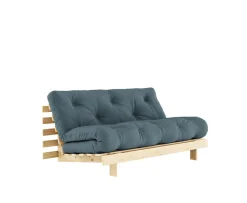 Karup Design Roots Bäddsoffa Natur/Petrol Blue 160cm