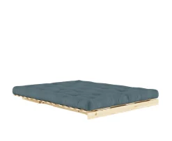 Karup Design Roots Bäddsoffa Natur/Petrol Blue 160cm
