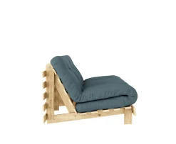 Karup Design Roots Bäddsoffa Natur/Petrol Blue 160cm