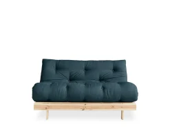 Karup Design Roots Bäddsoffa Natur/Petrol Blue 140cm