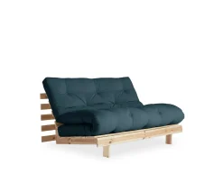 Karup Design Roots Bäddsoffa Natur/Petrol Blue 140cm