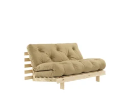 Karup Design Roots Bäddsoffa Natur/Wheat Beige 140cm