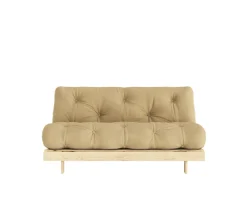 Karup Design Roots Bäddsoffa Natur/Wheat Beige 160cm