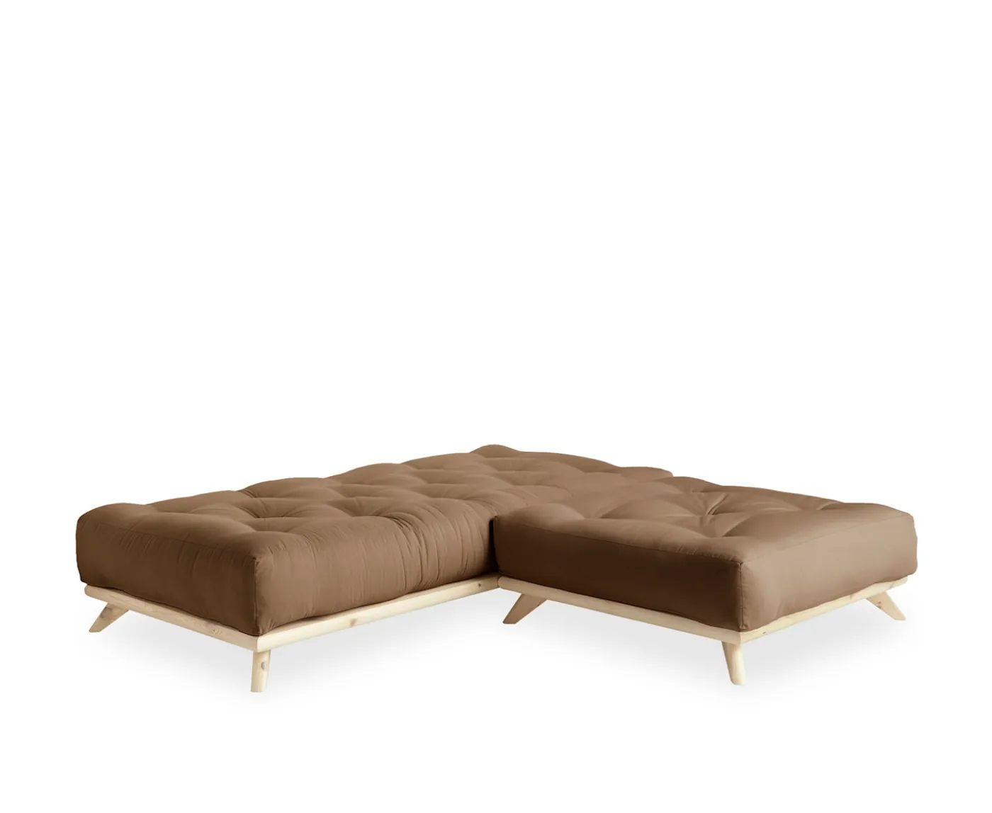 Karup Design Senza Bäddsoffa Natur/Mocca 200cm