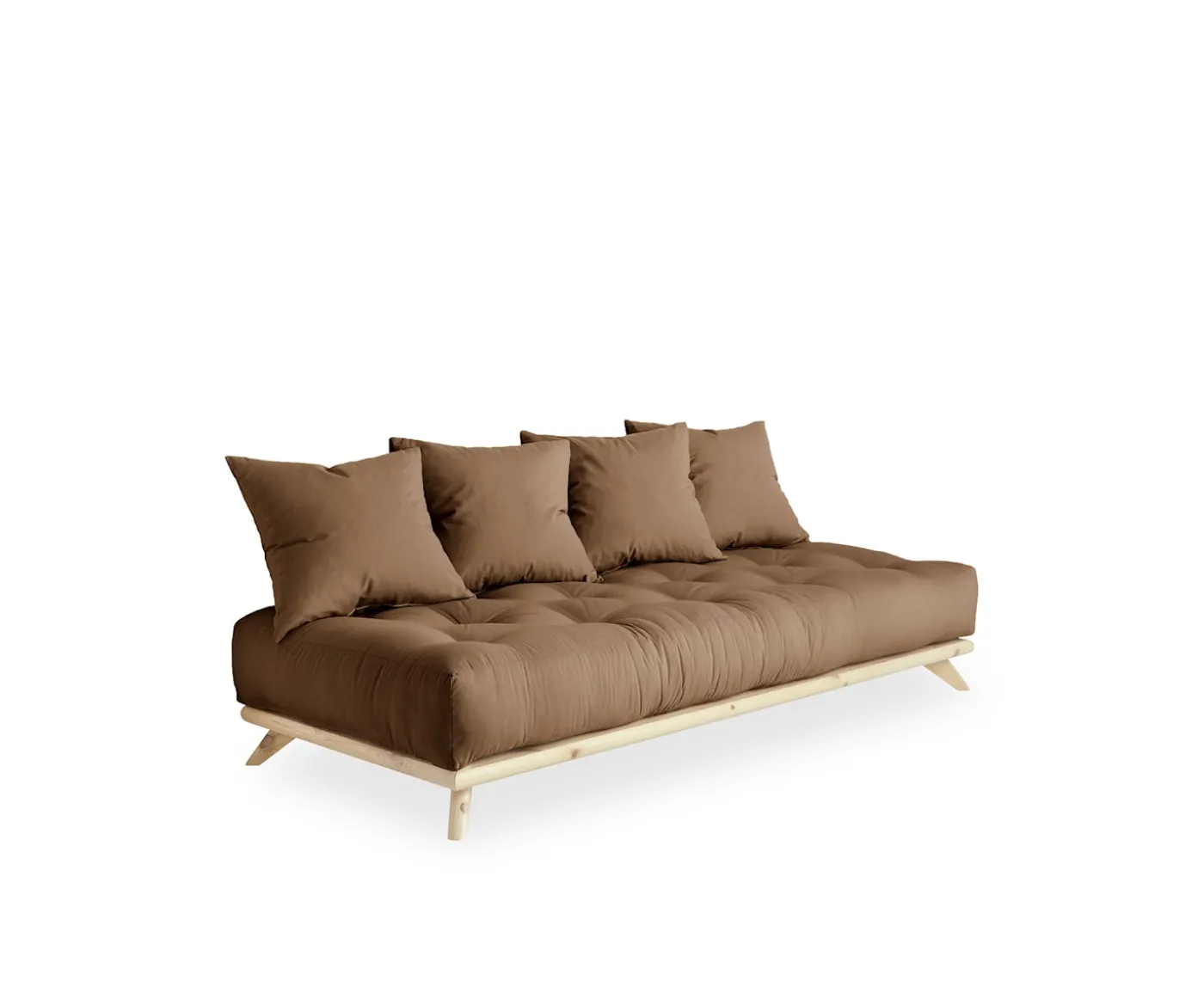 Karup Design Senza Bäddsoffa Natur/Mocca 200cm