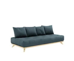 Karup Design Senza Bäddsoffa Natur/Petrol Blue 200cm