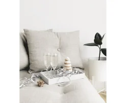 Karup Design Senza Fotpall Natur/Linen