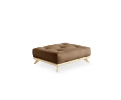 Karup Design Senza Fotpall Natur/Mocca
