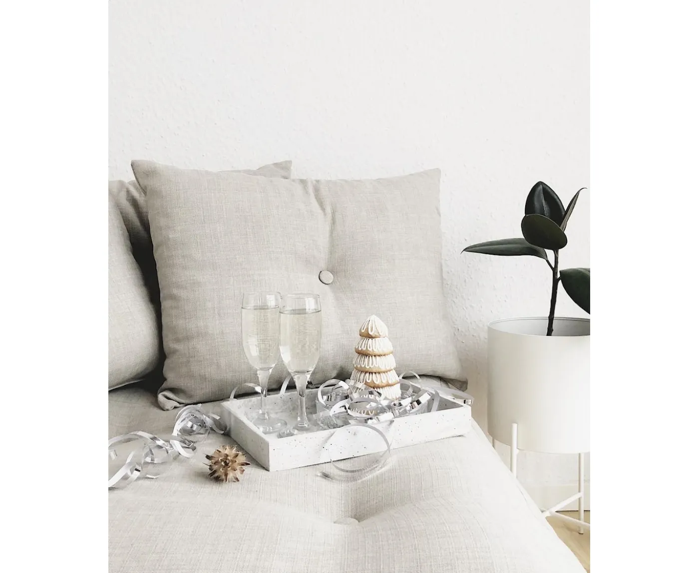 Karup Design Senza Fotpall Natur/Natural