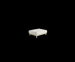 Karup Design Senza Fotpall Natur/Olive Green