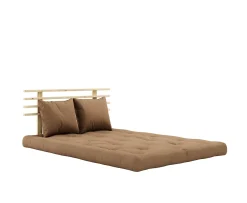 Karup Design Shin Sano Bäddsoffa Natur/Mocca 140cm