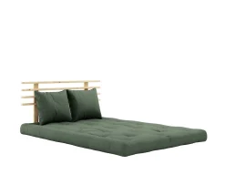 Karup Design Shin Sano Bäddsoffa Natur/Olive Green 140cm