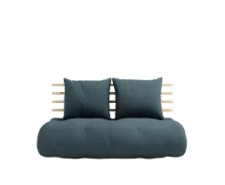 Karup Design Shin Sano Bäddsoffa Natur/Petrol Blue 140cm
