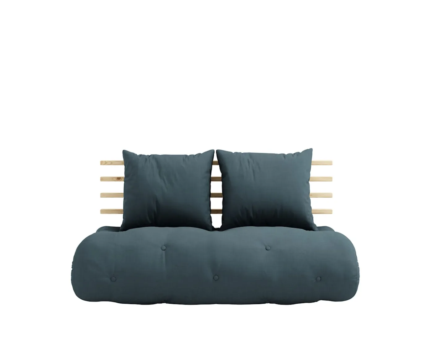 Karup Design Shin Sano Bäddsoffa Natur/Petrol Blue 140cm