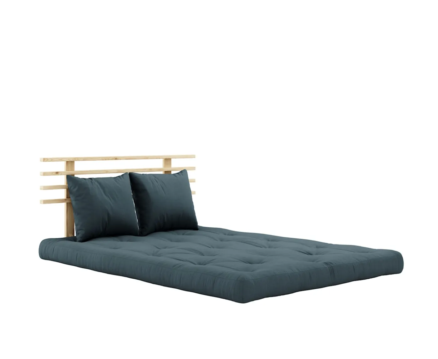 Karup Design Shin Sano Bäddsoffa Natur/Petrol Blue 140cm