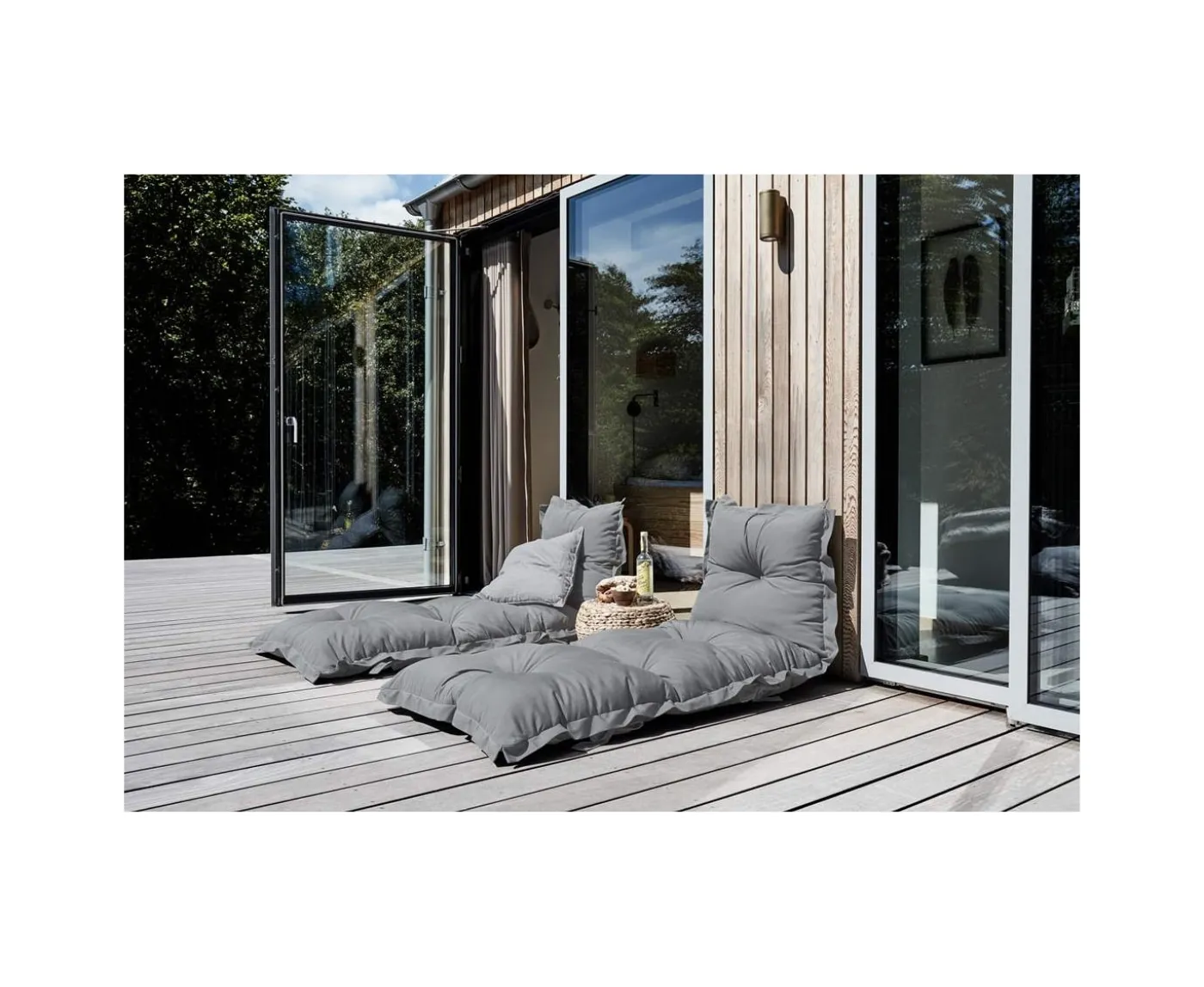 Karup Design Sit And Sleep Outdoor Loungemadrass Dark Grey