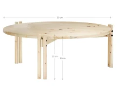 Karup Design Sticks Soffbord Natur Low