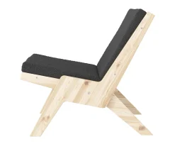 Karup Design Sway Loungestol Natur/Midnight Grey