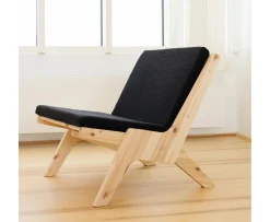 Karup Design Sway Loungestol Natur/Midnight Grey