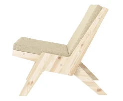 Karup Design Sway Loungestol Natur/Pebble Beige