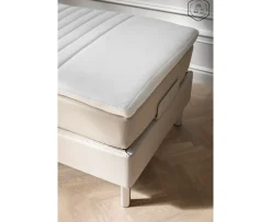Kinnabädden Jupiter II Ställbar Säng Sand 105 Fast Träben Ek 19cm