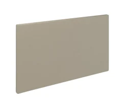 Kinnabädden Jupiter Slät Vägghängd Sänggavel Sand 140cm