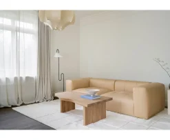 Layered Piet Checked Ullmatta Bone White 180x270