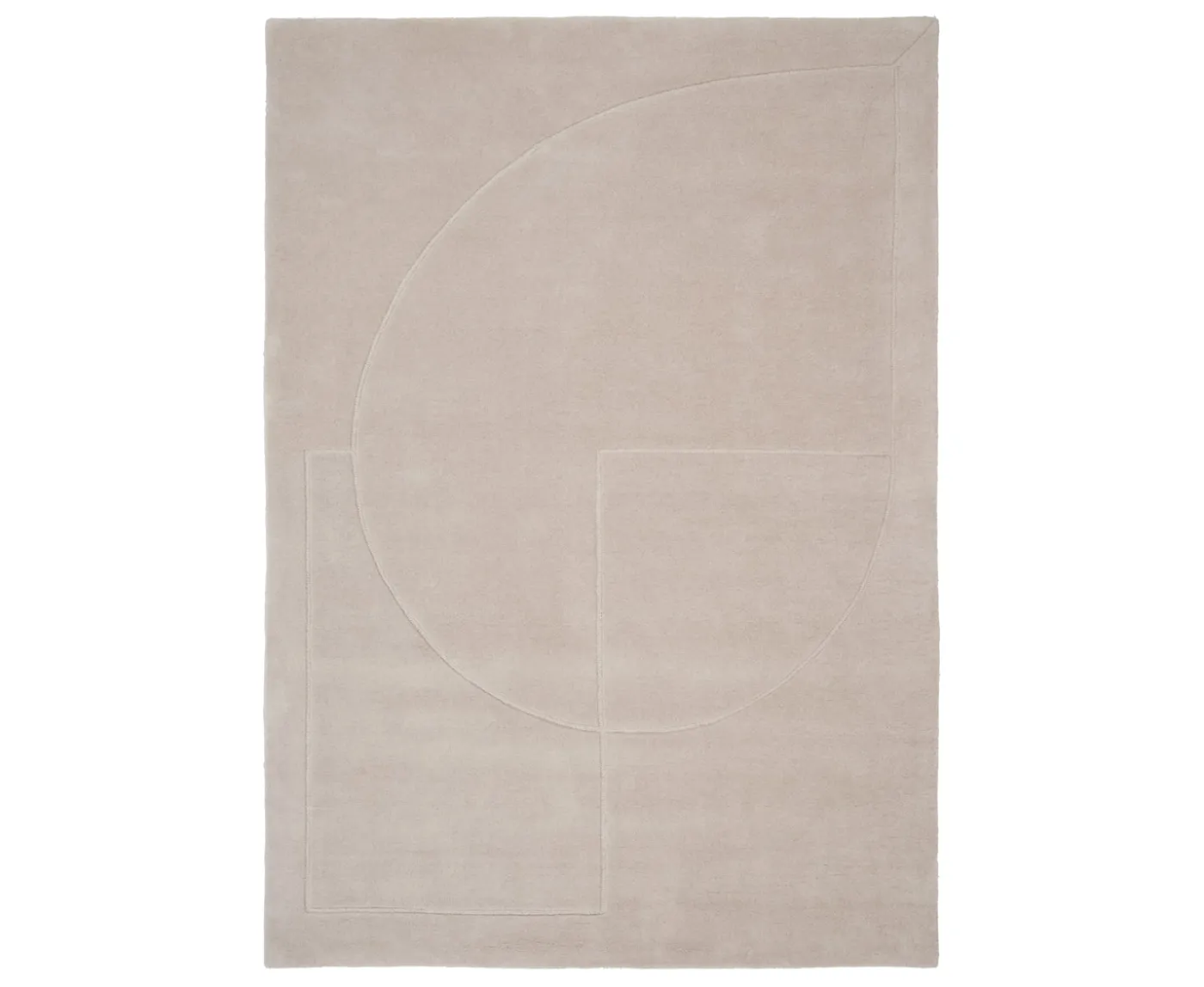 Linie Design Lineal Poem Ullmatta Beige 250x350